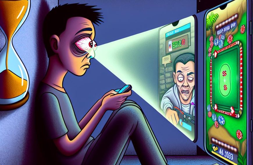 Addiction to mobile games