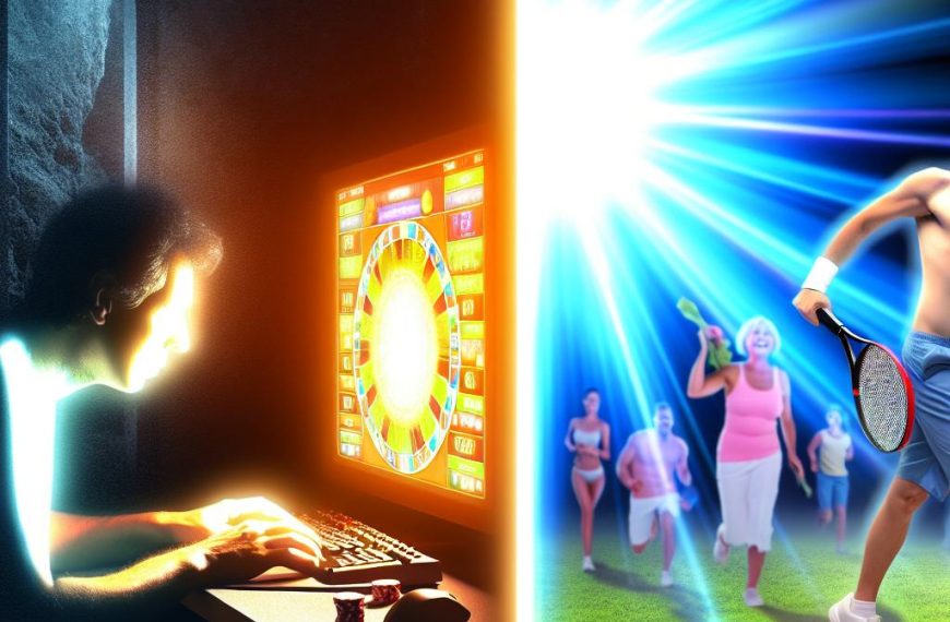 Encouraging physical activity to offset gaming habits