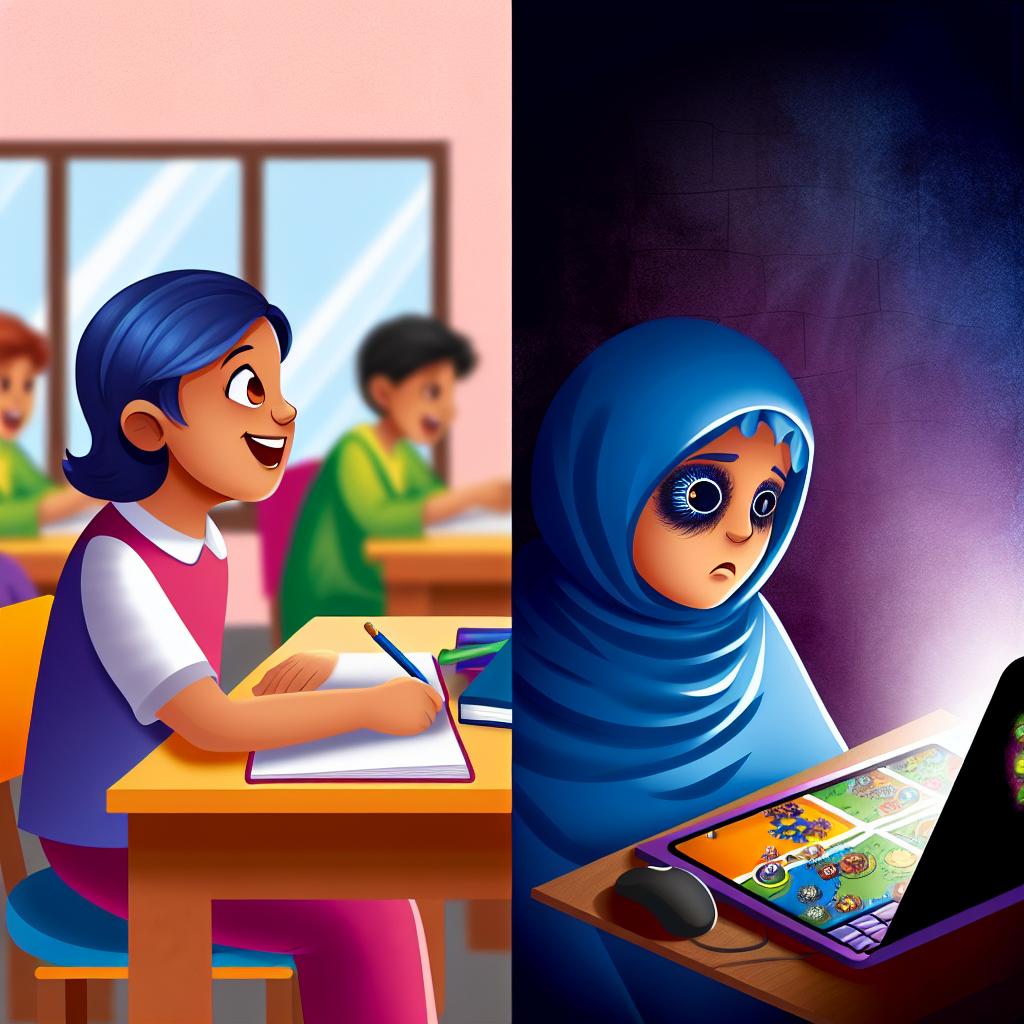 How gaming addiction affects school-aged children