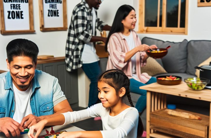 Setting gaming-free zones in the home