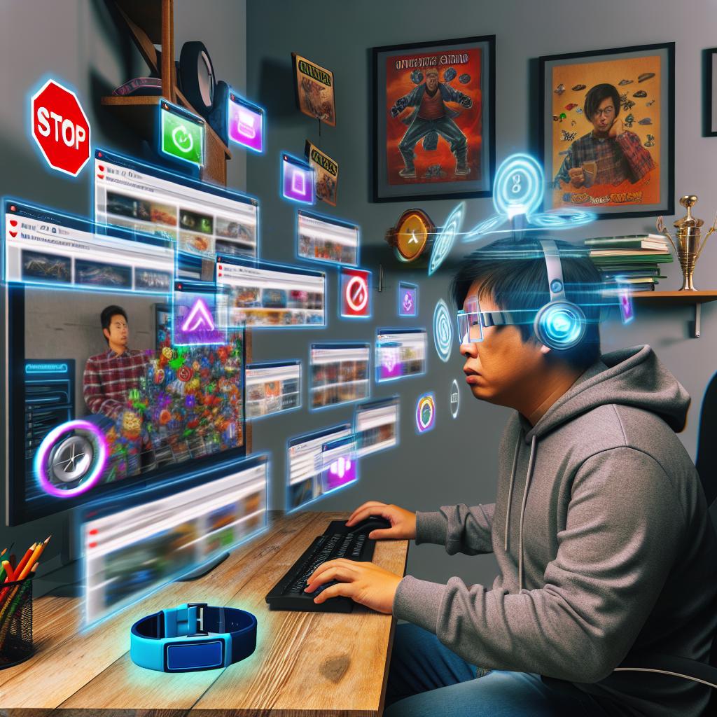 Technology tools to limit gaming habits